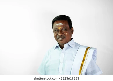 smiling south indian man his 260nw 2323619353